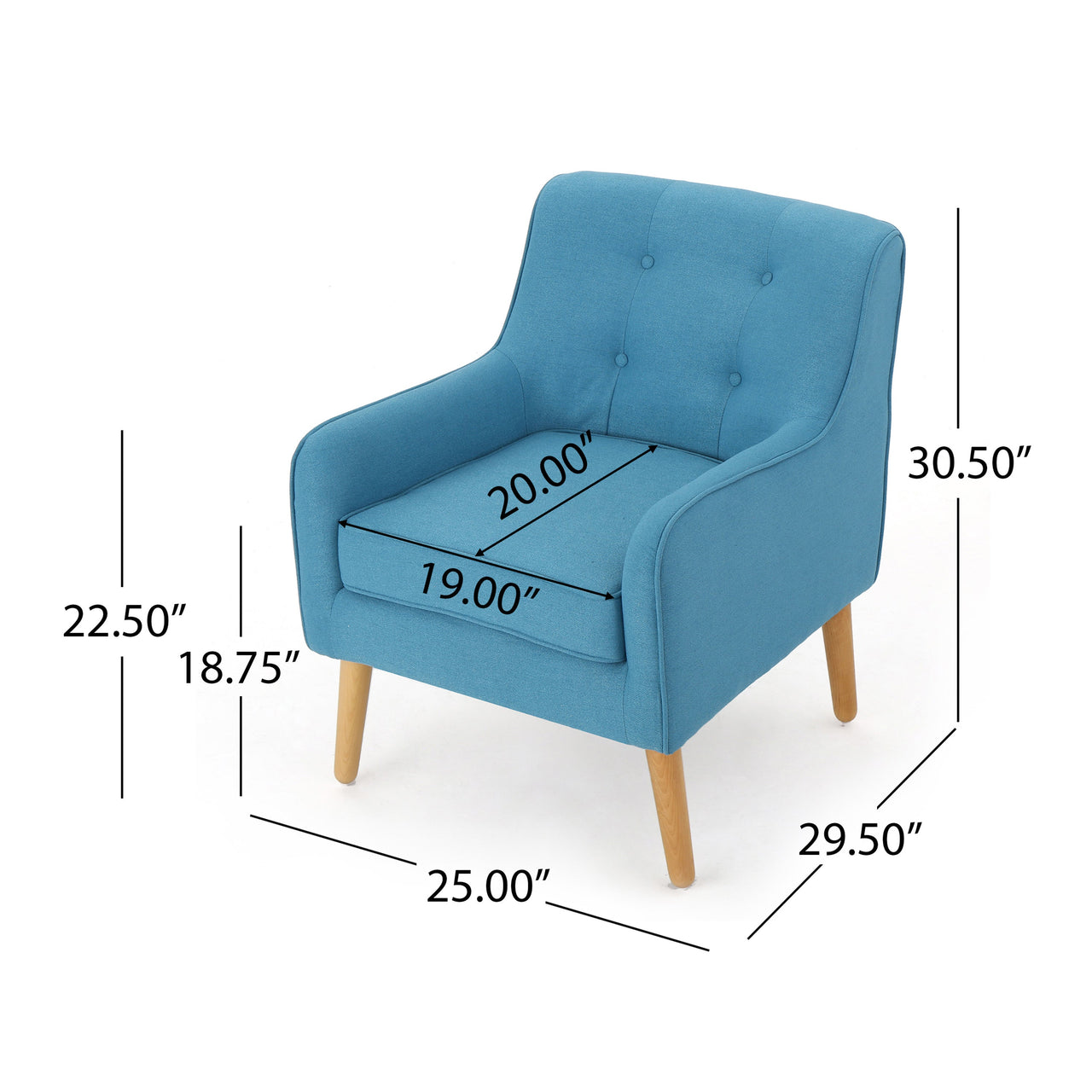 QUENVORIX 25" Chair