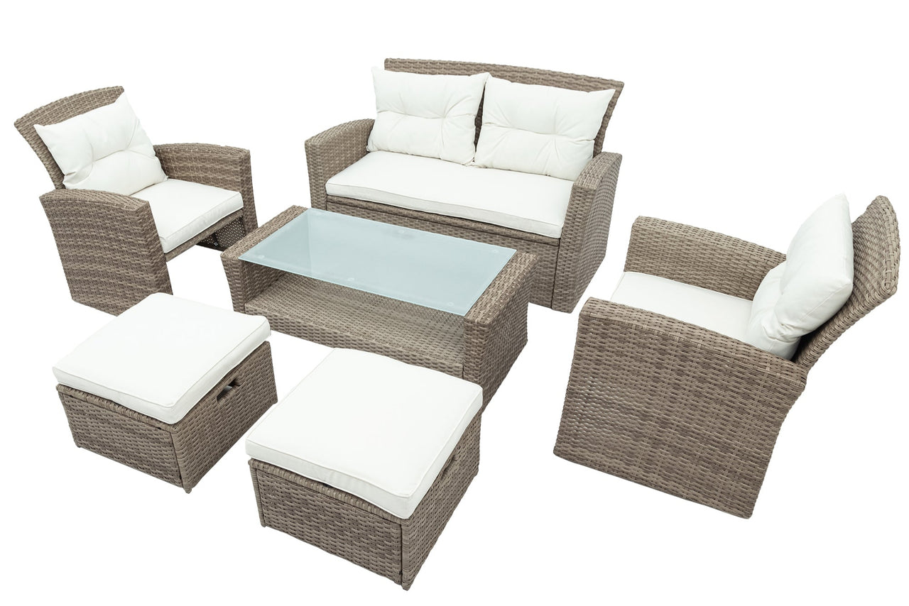BRYVON 50" Outdoor Sectional Sofa