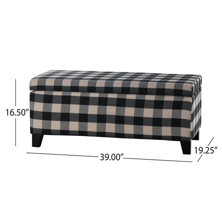 TOLVEX 38" Storage Ottoman