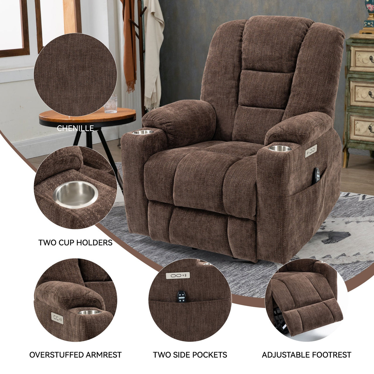 COZYLift 34" Recliner with Heat Massage - 1971