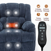 Thumbnail for COZYLift Recliner with Heat Massage - 8500 XL