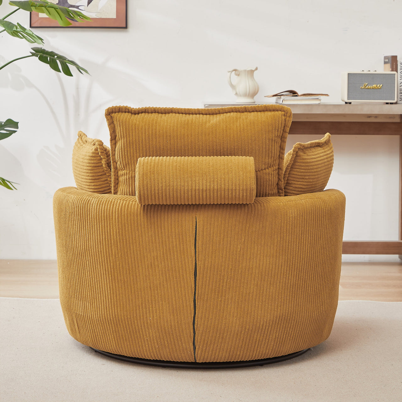 IMOGEN Oversized Swivel 38" Chair