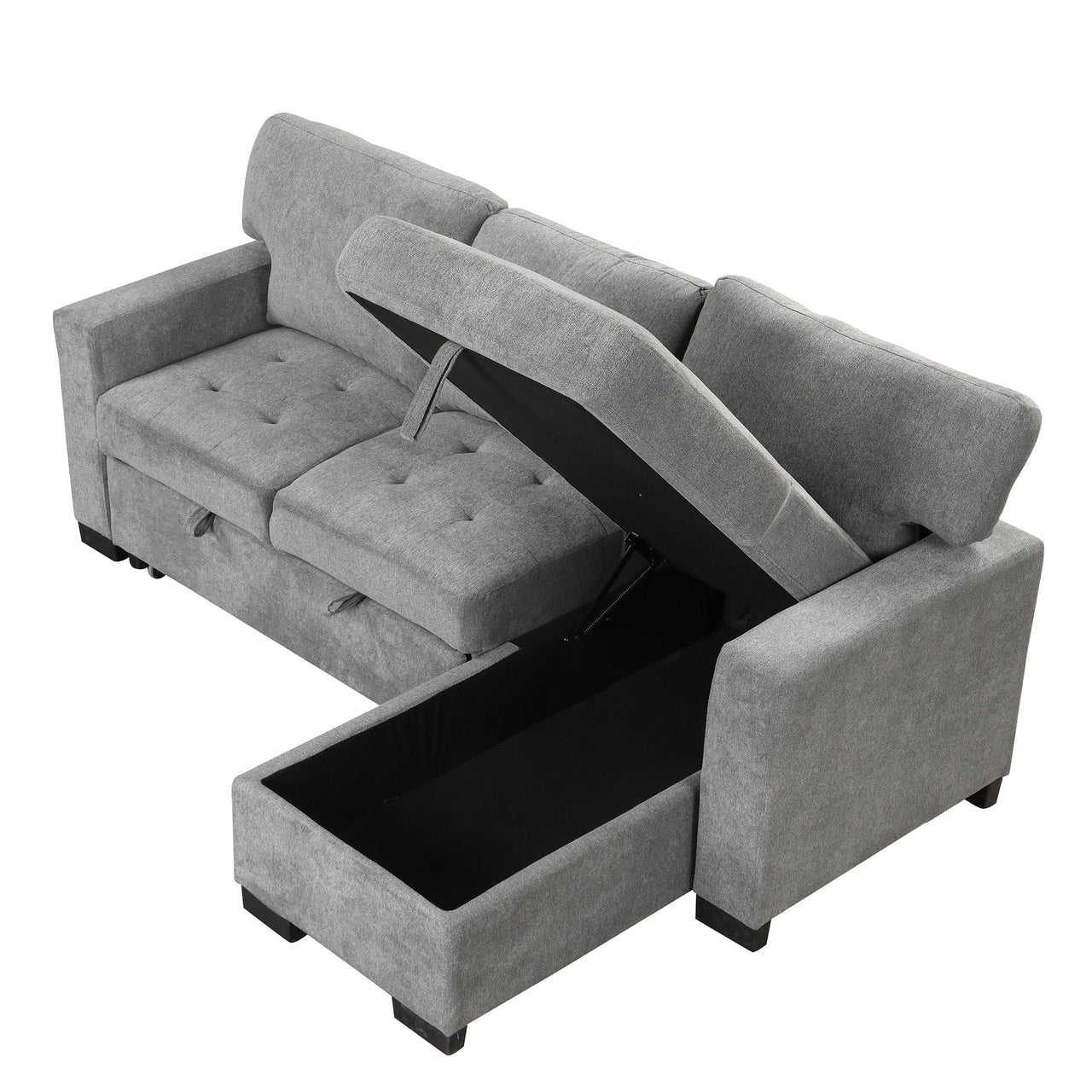 JOVIRAN 85" Sectional Sofa