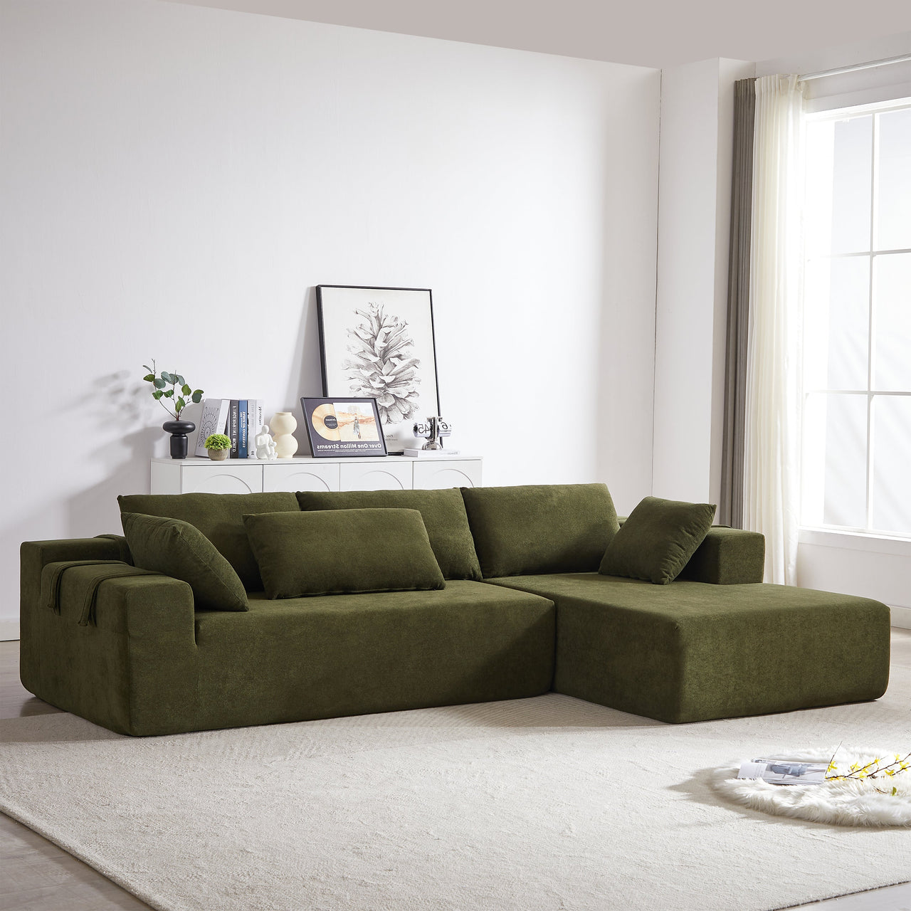 CYRUS 108" Sectional Sofa