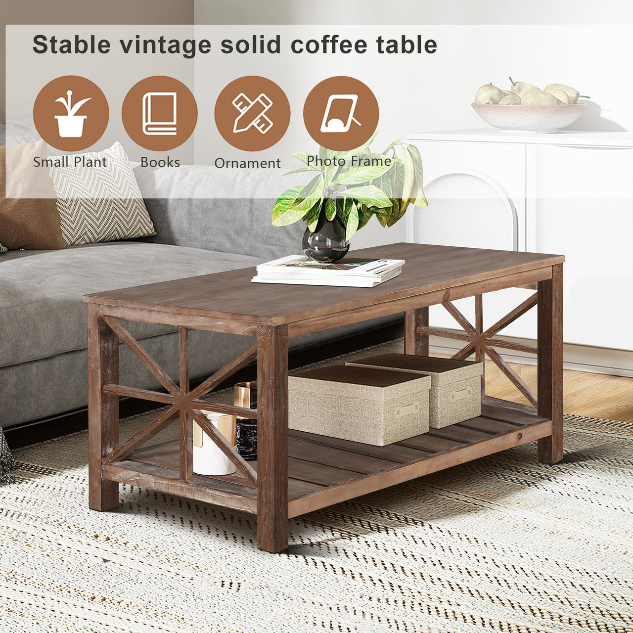 BLYTRA 47" Coffee Table