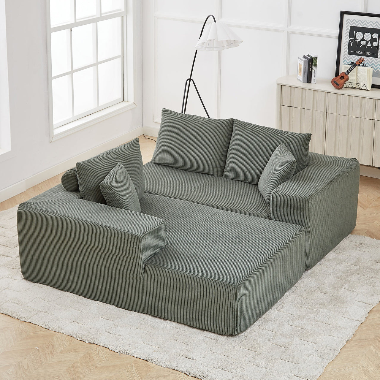 DORIAN 110" Sectional Sofa