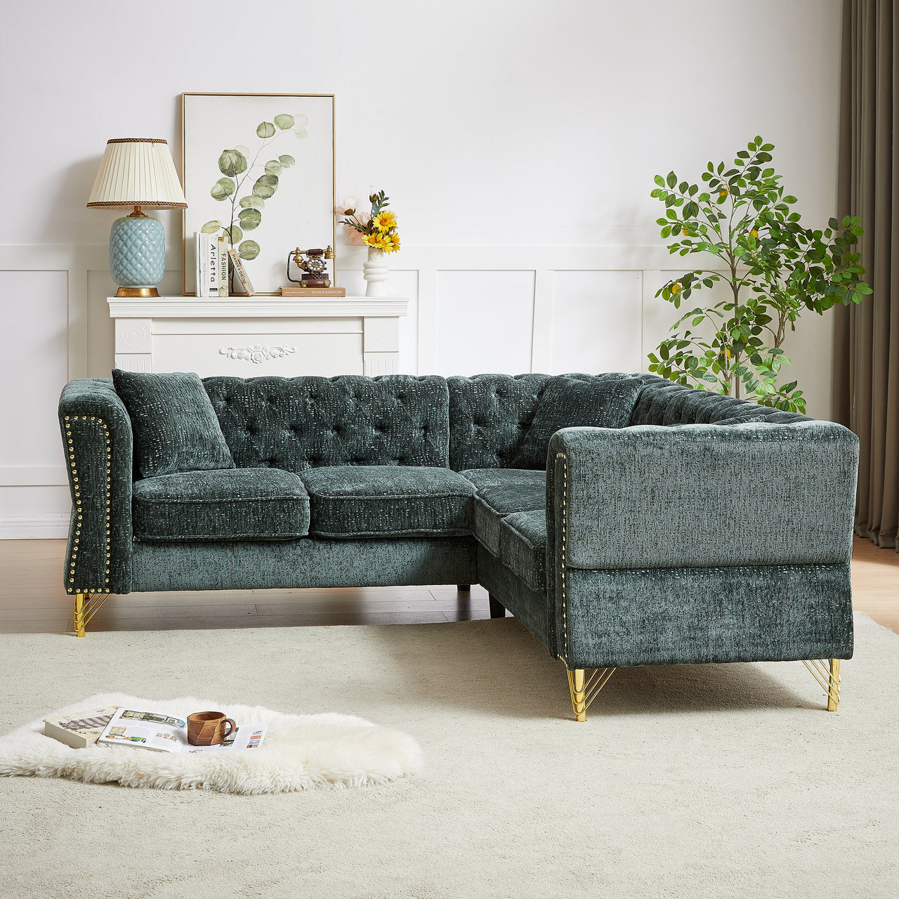 DAPHNE 81" Corner Sofa