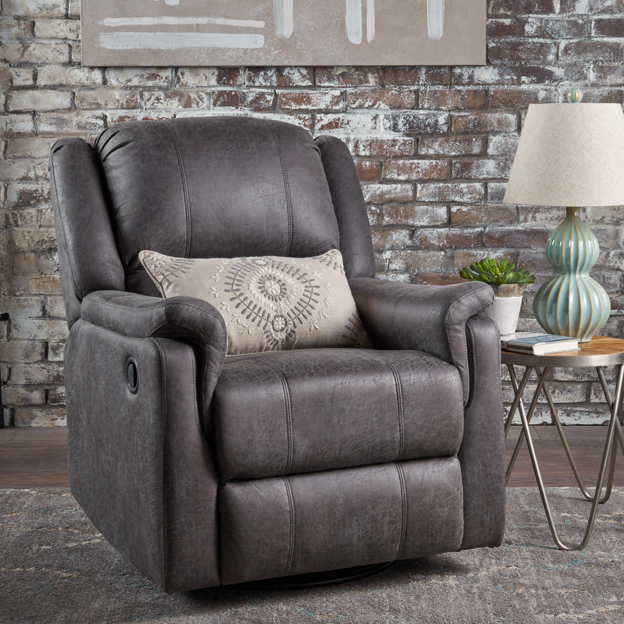 VELQUORIS 32" Swivel Recliner Chair