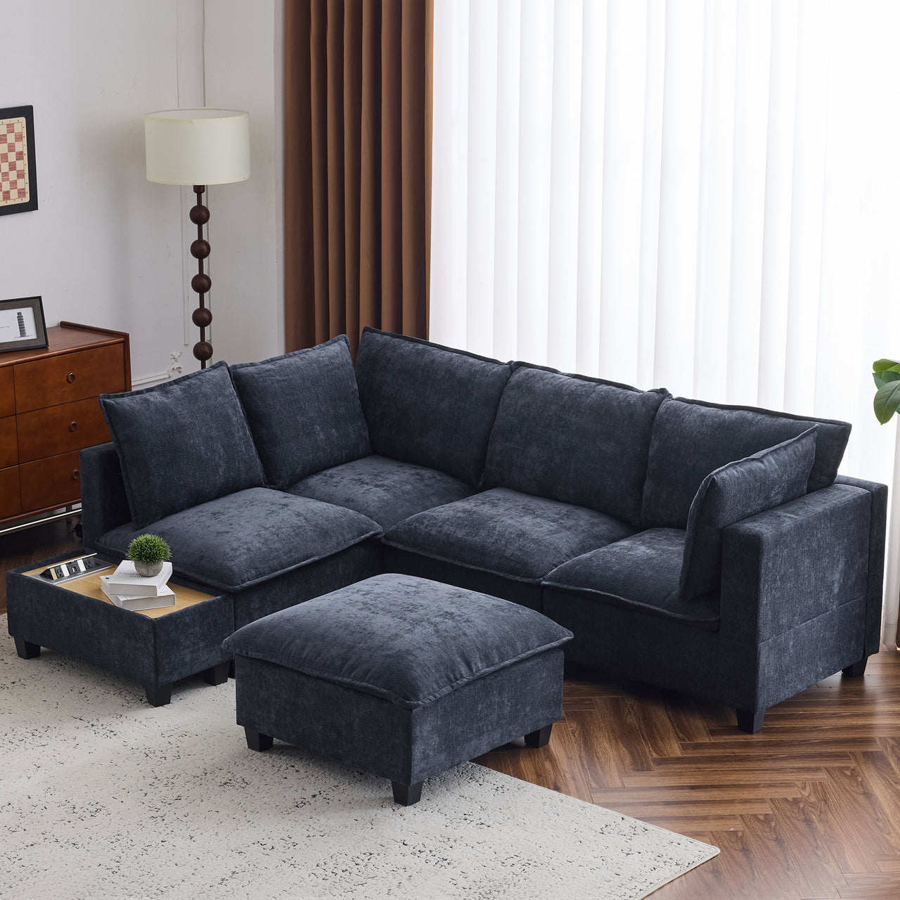 OPHYLEX 90" Sectional Sofa