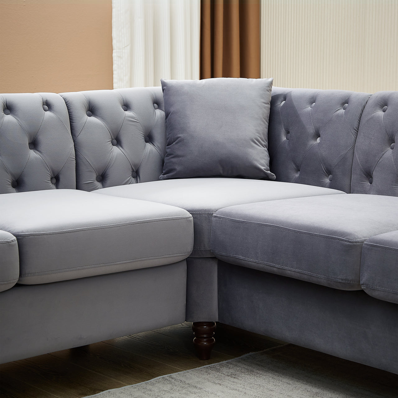 ROSALIND 83" Corner Sofa