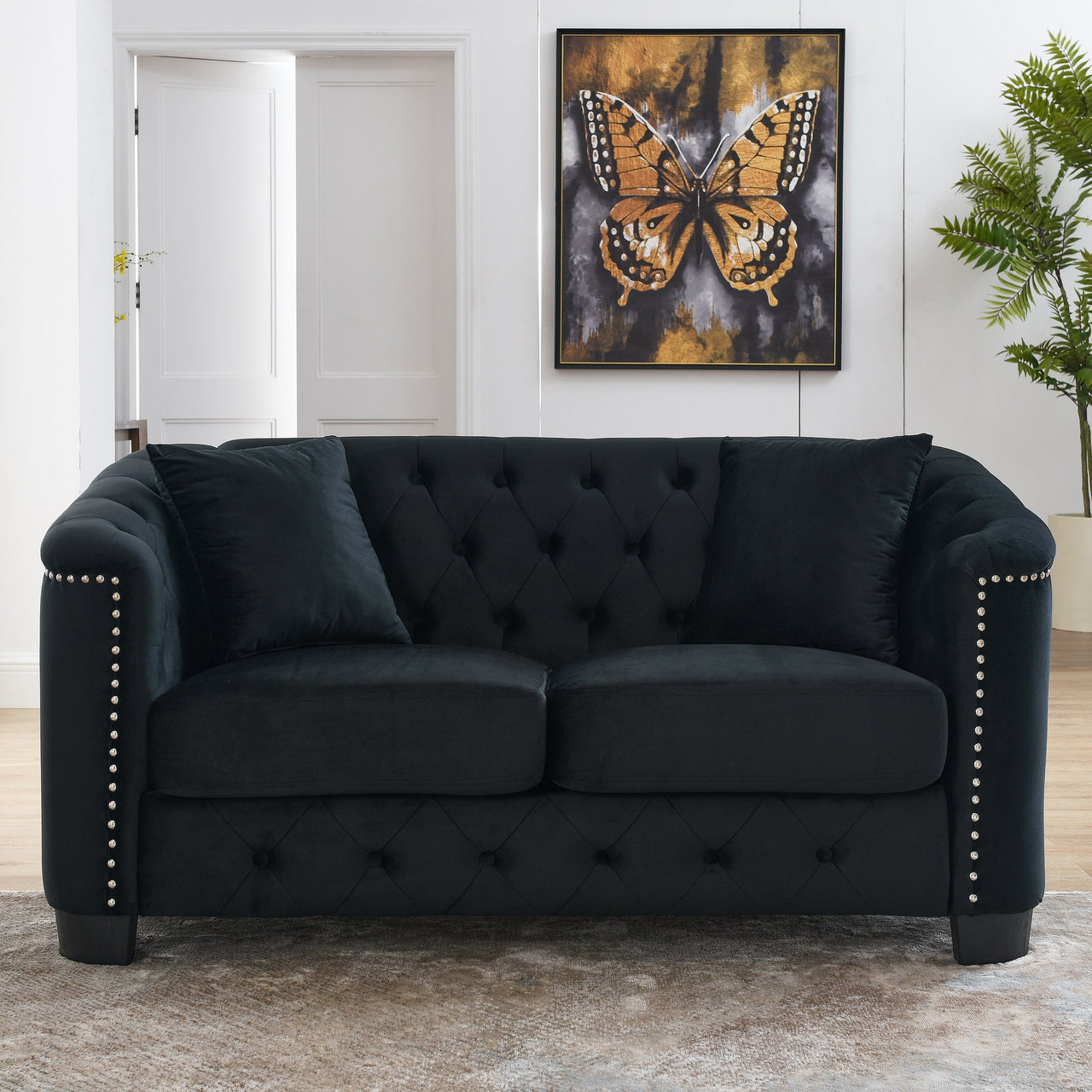 QUENTIN 59" Loveseat Sofa