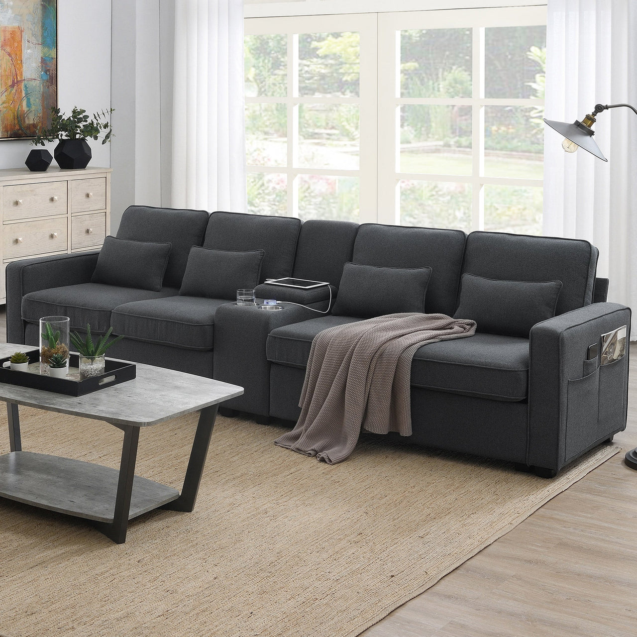 HAVLON 114" Sectional Sofa