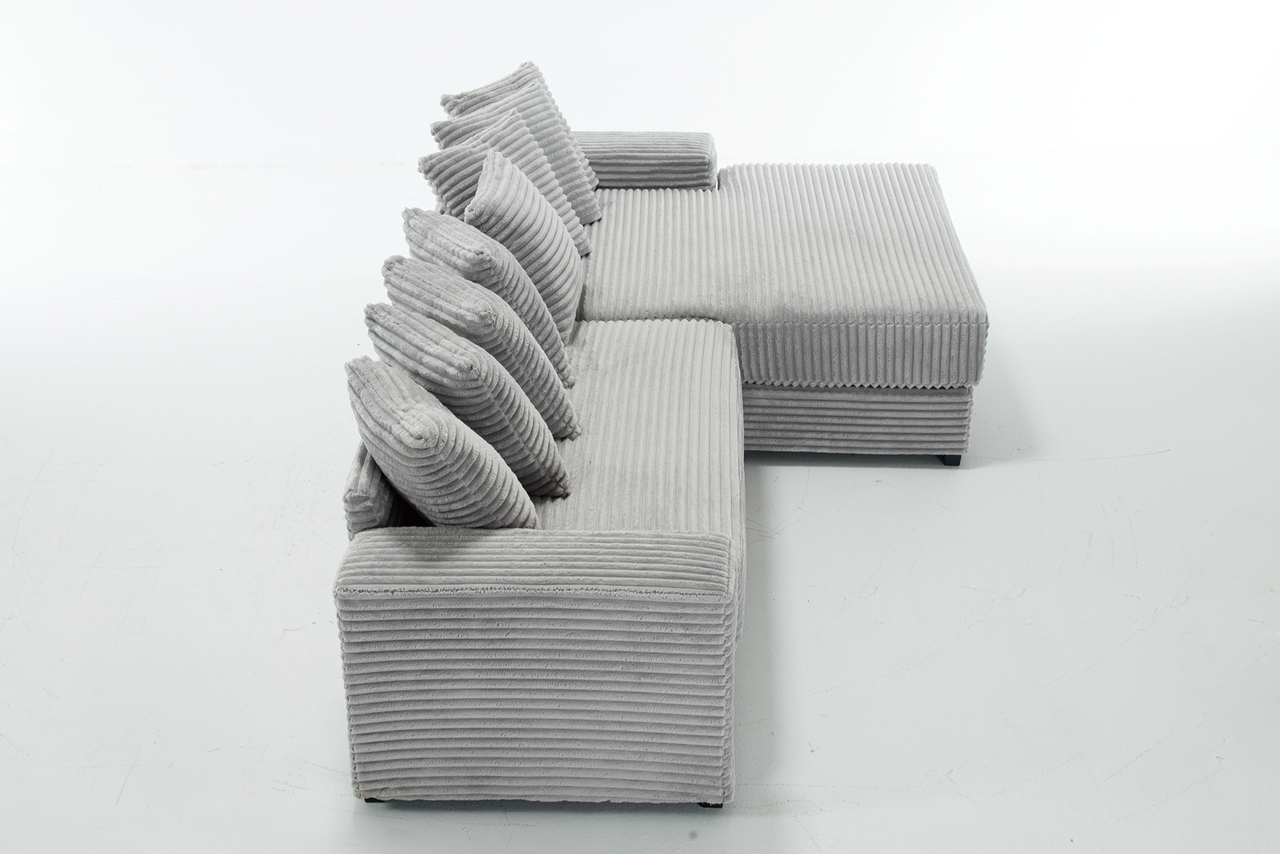 HESTIA 111" Sectional Sofa