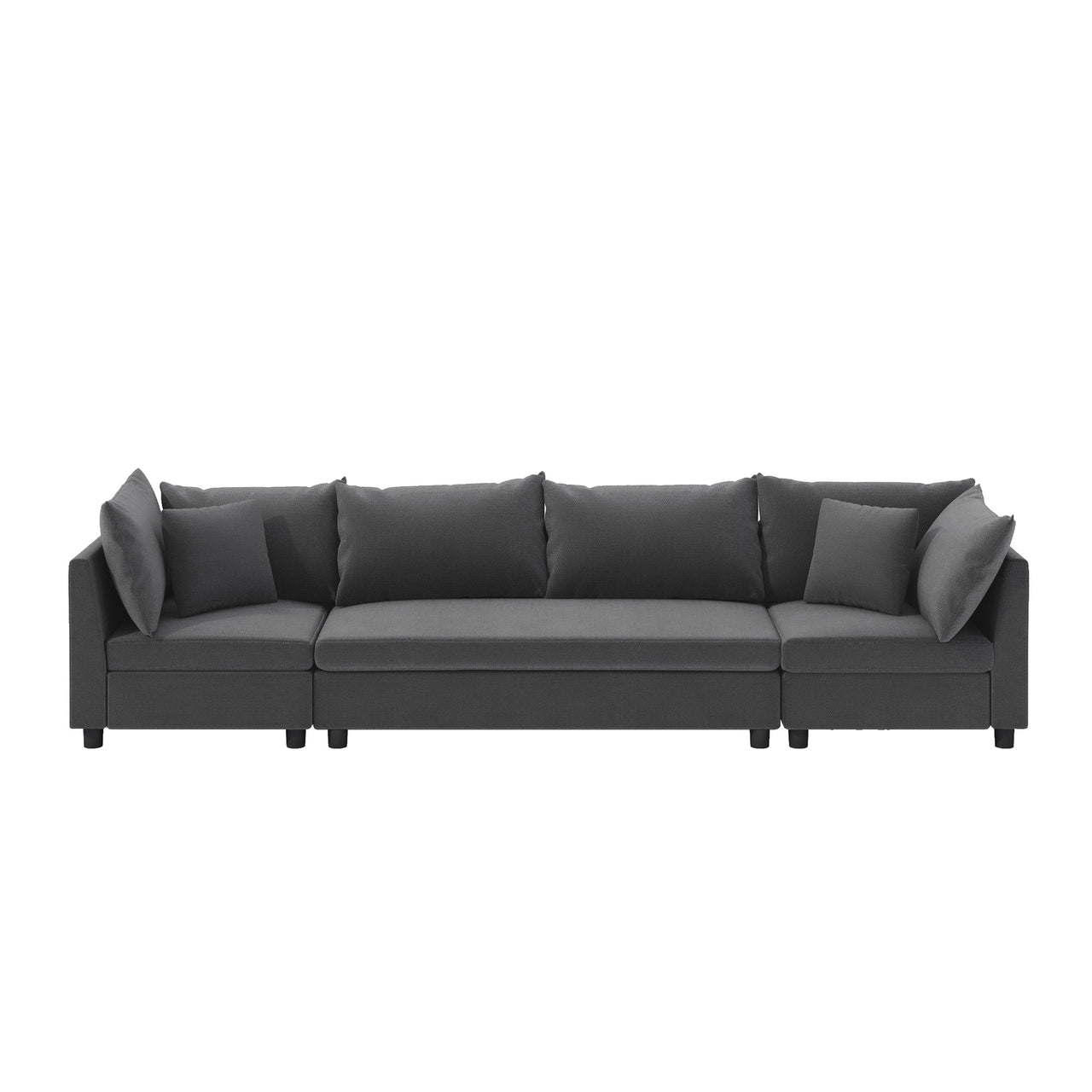 NIVYON 116'' Sectional Sofa