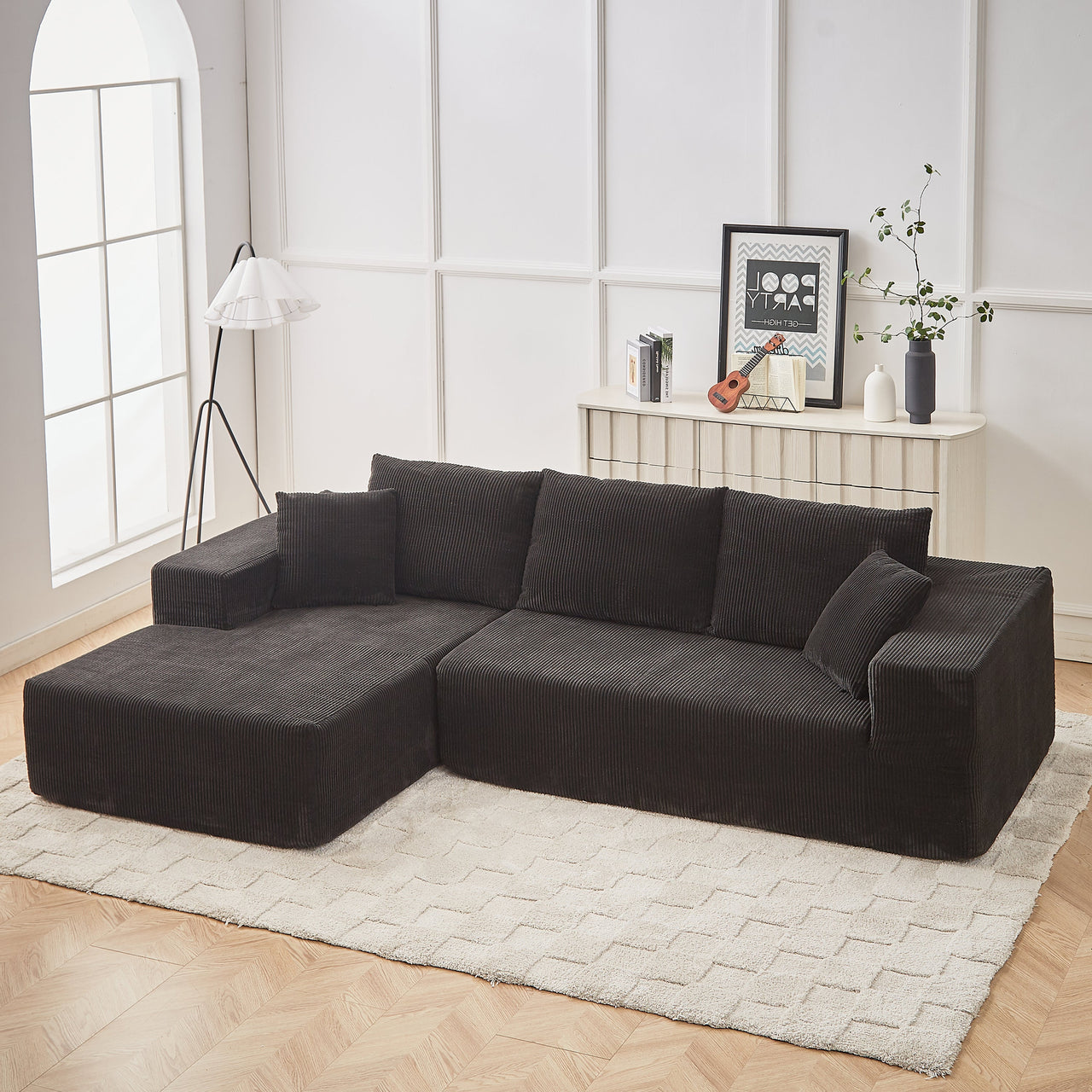 DORIAN 110" Sectional Sofa