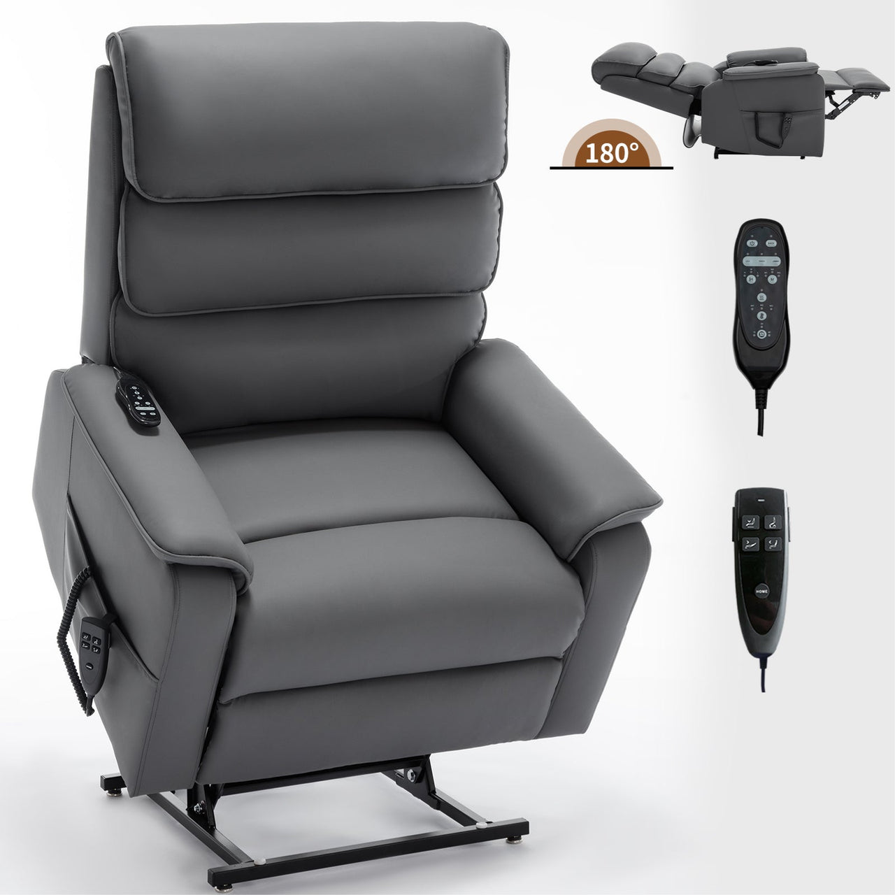 COZYLift 35" Recliner with Heat Massage - 7880