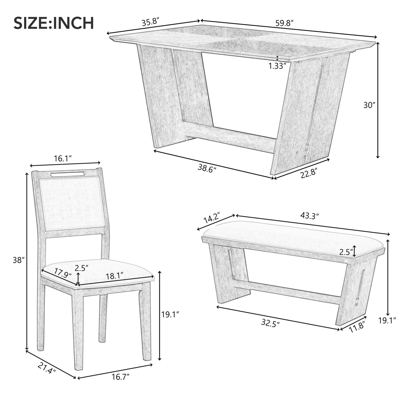 WREN Table and Chair set