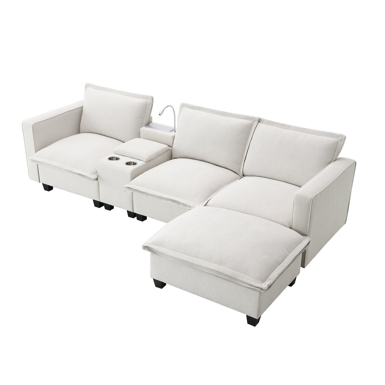 KRALIX 109" Sectional Sofa