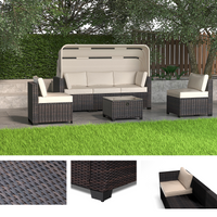 Thumbnail for ZAHARA Outdoor Sofa Set
