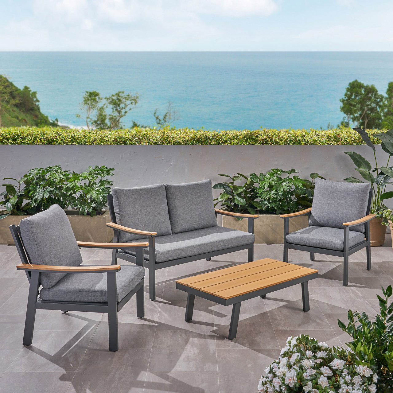 MYLORVA 53" Outdoor Chair Set