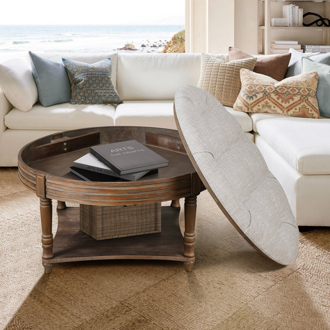 VELTIX 31" Coffee Table