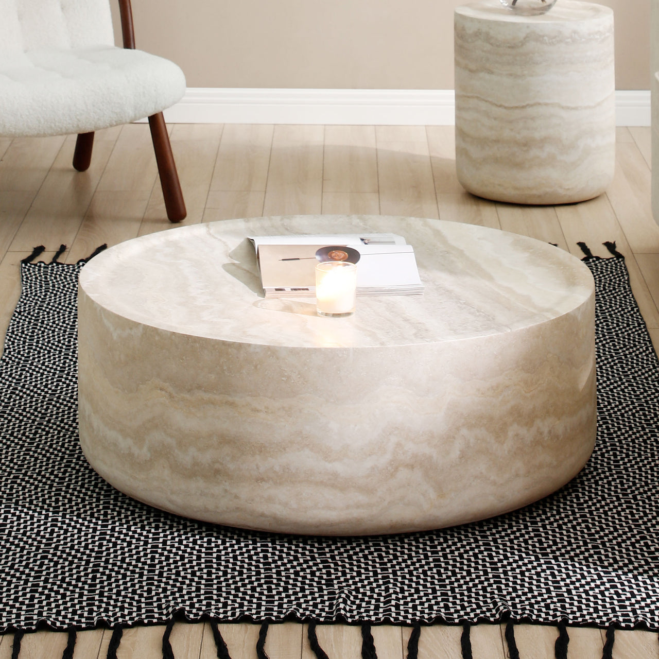 NINA Fiberglass Coffee Table