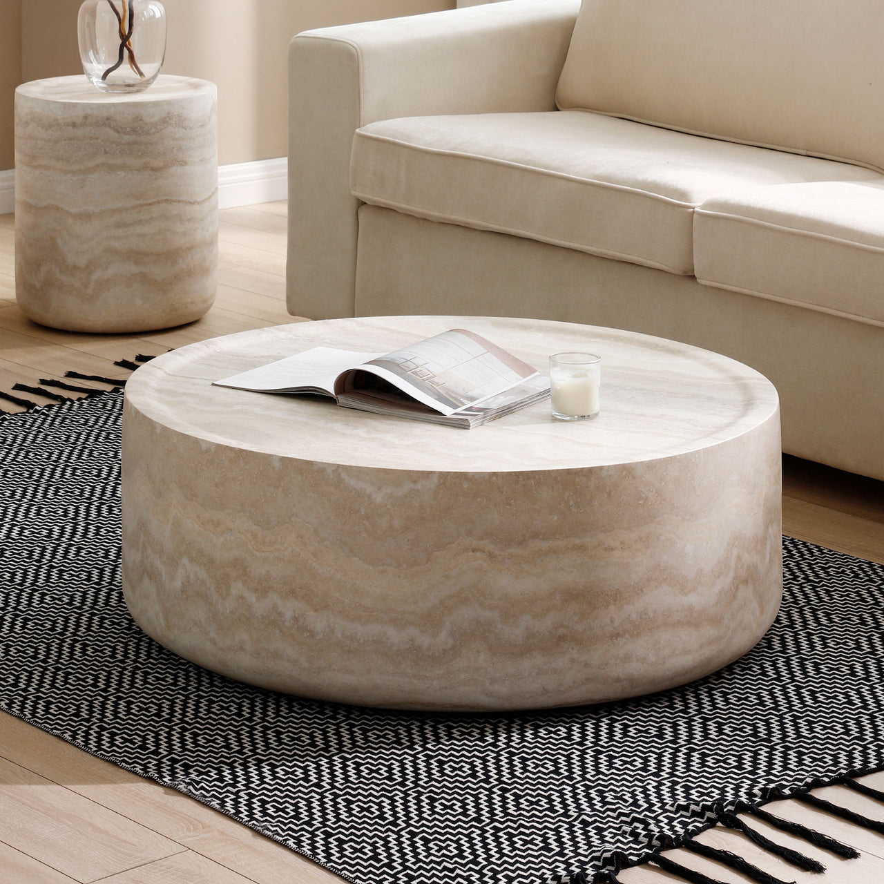 NINA Fiberglass Coffee Table