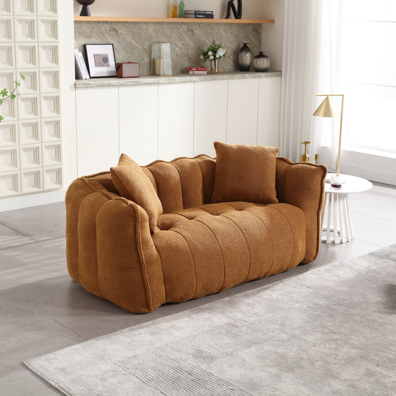 ALINA 66" Bean Bag Loveseat