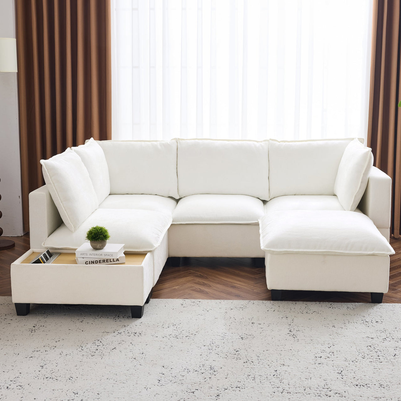 OPHYLEX 90" Sectional Sofa