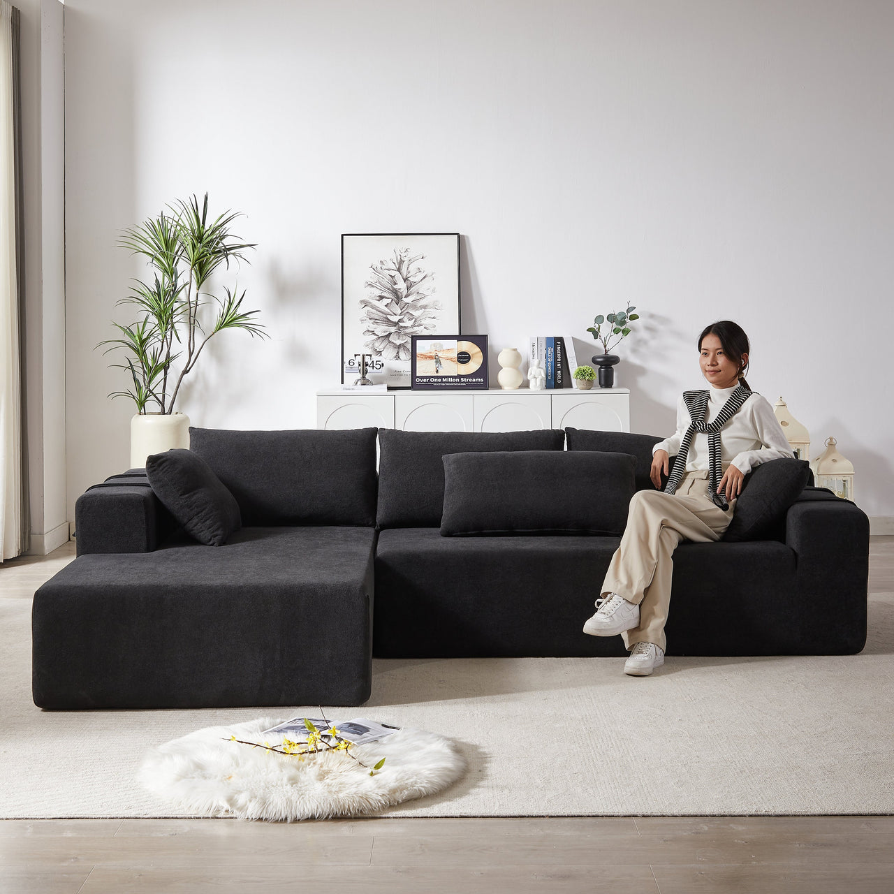 CYRUS 108" Sectional Sofa