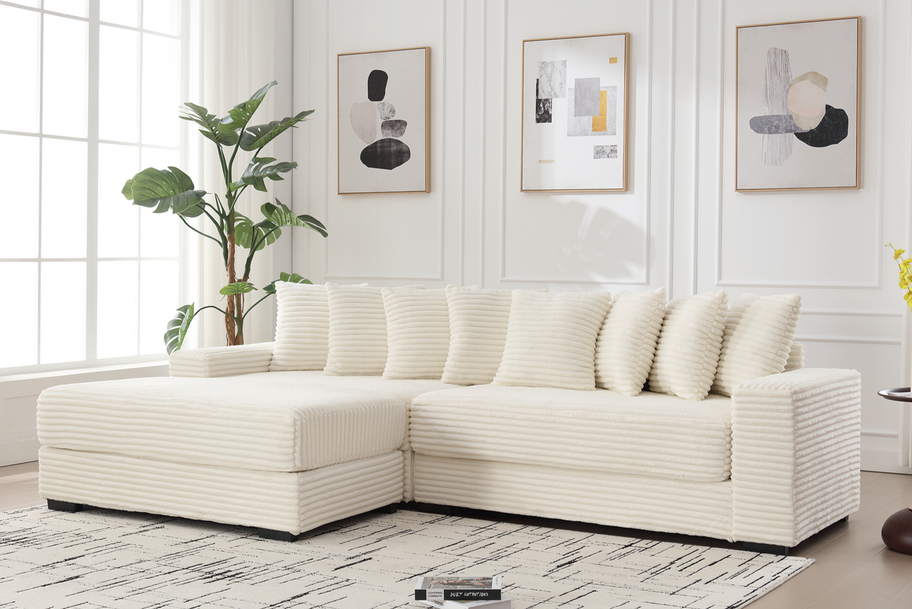 HESTIA 111" Sectional Sofa