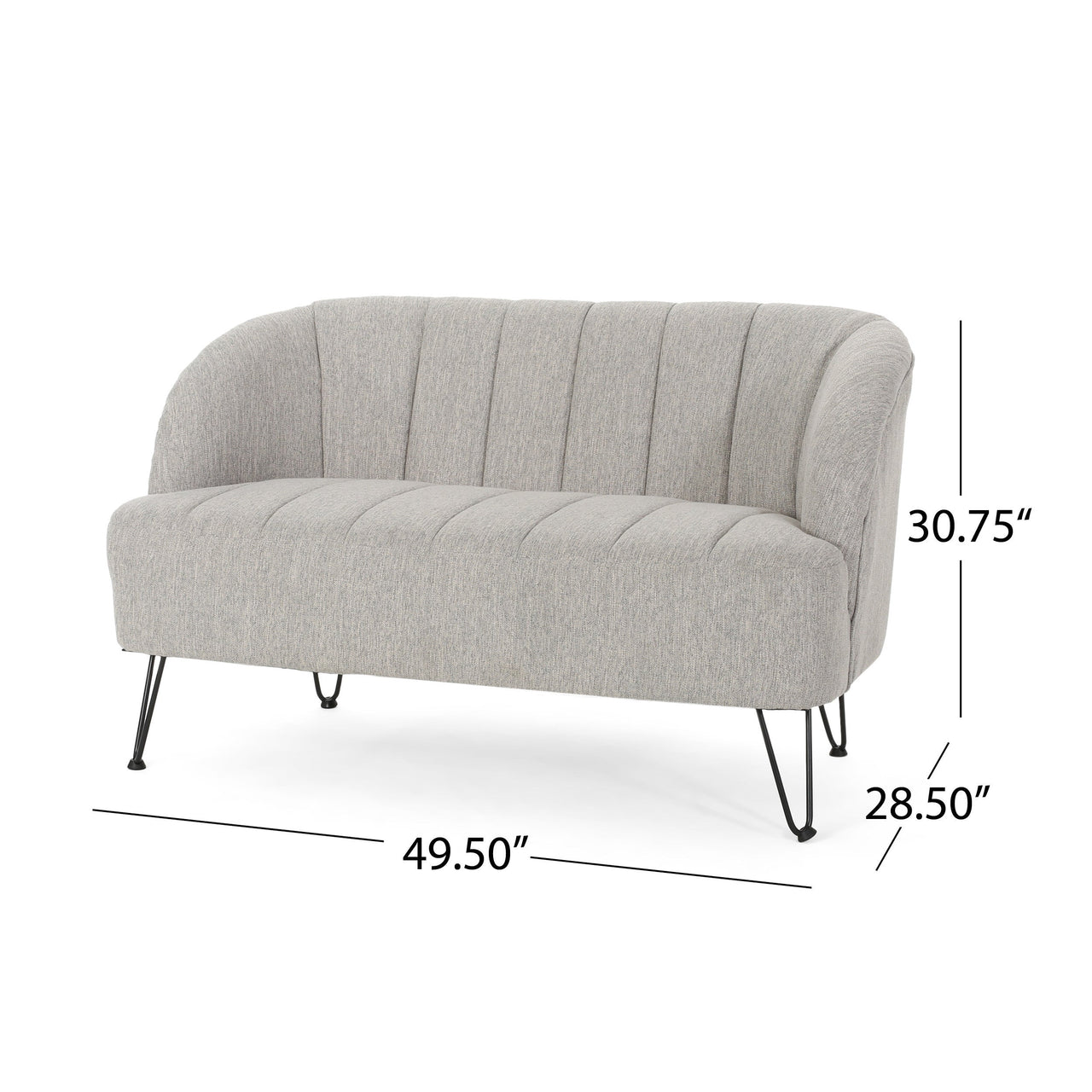 QENTRAX 50" Loveseat