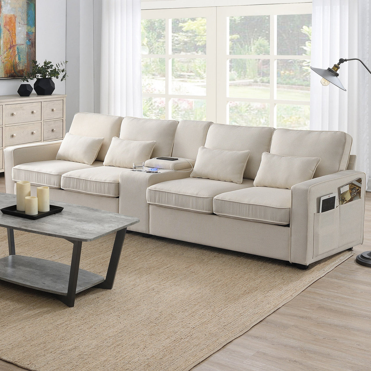 HAVLON 114" Sectional Sofa