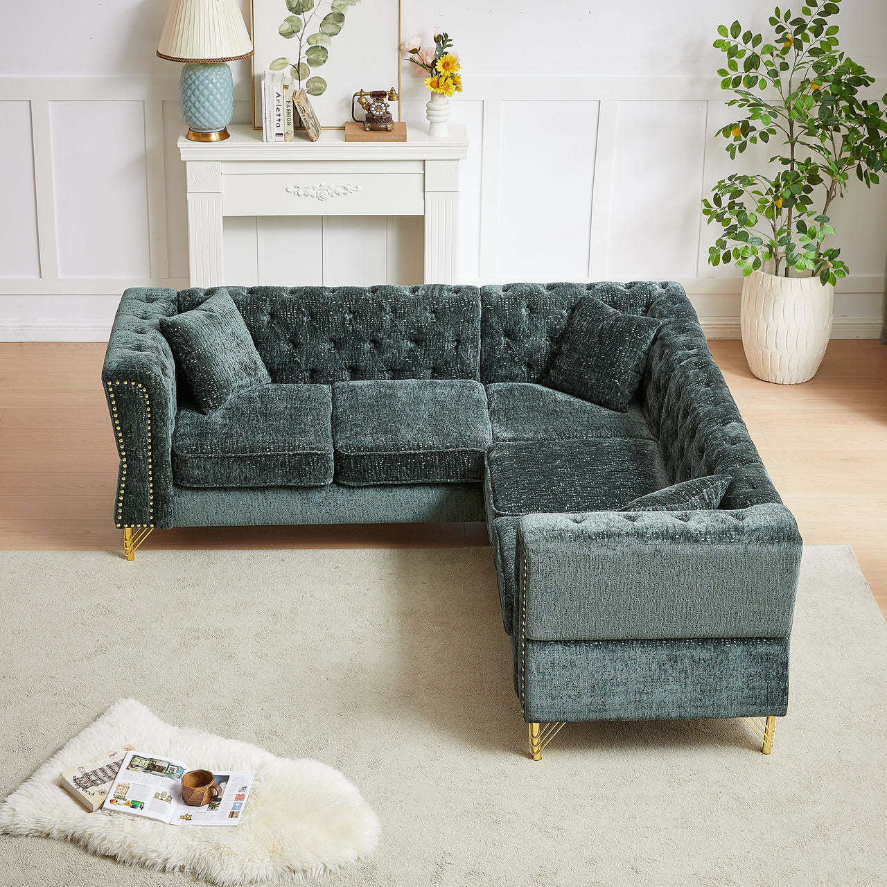 DAPHNE 81" Corner Sofa