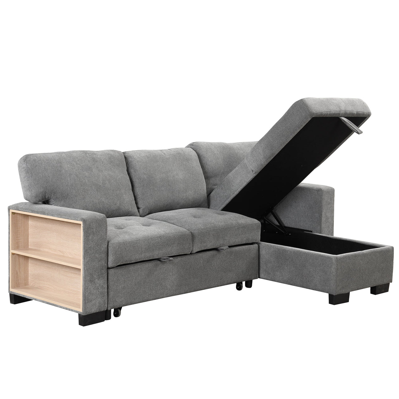 JOVIRAN 85" Sectional Sofa