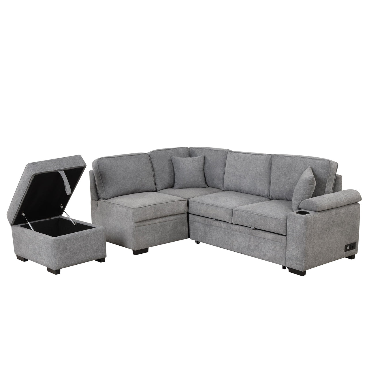 CYNTRA 85" Sectional Sofa