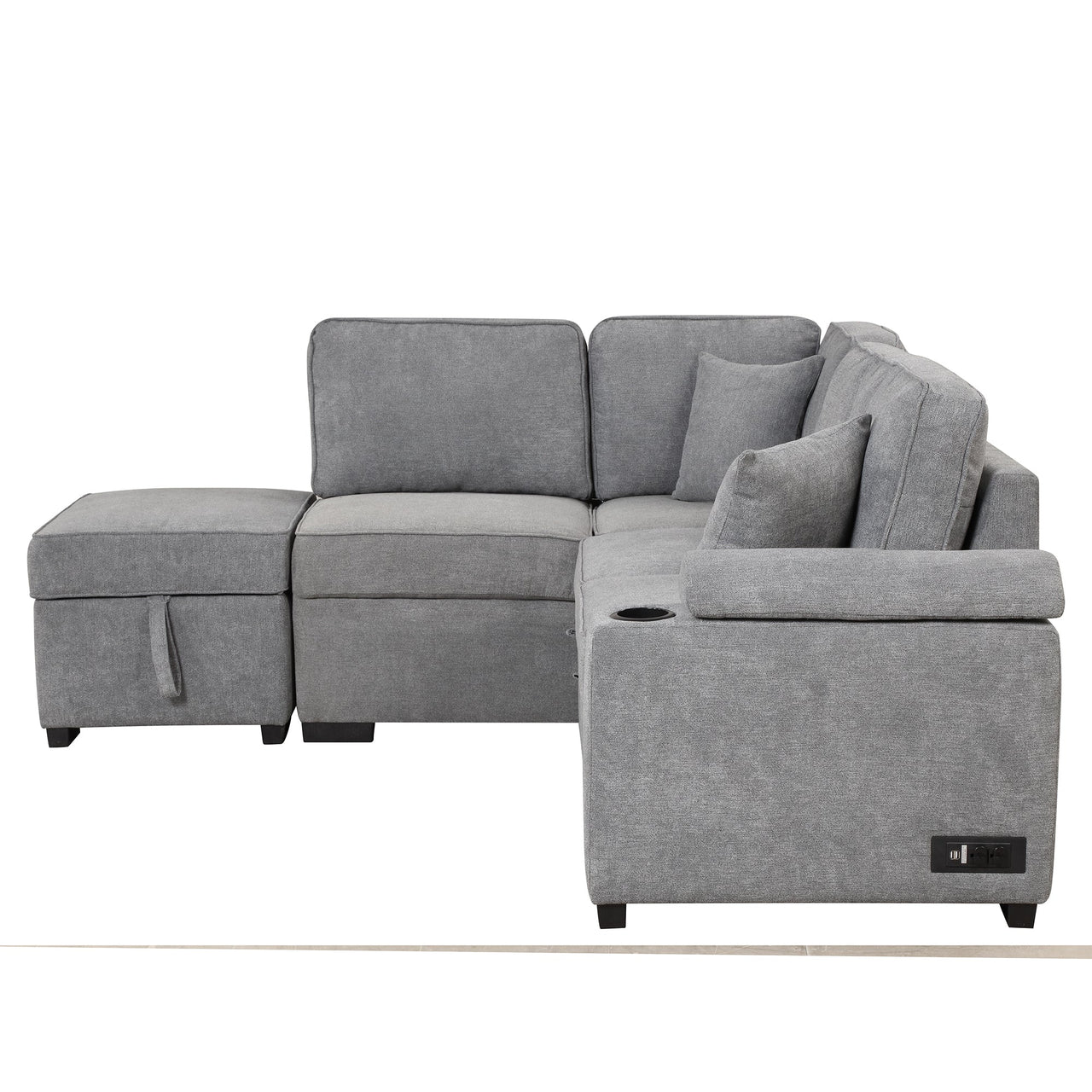 CYNTRA 85" Sectional Sofa