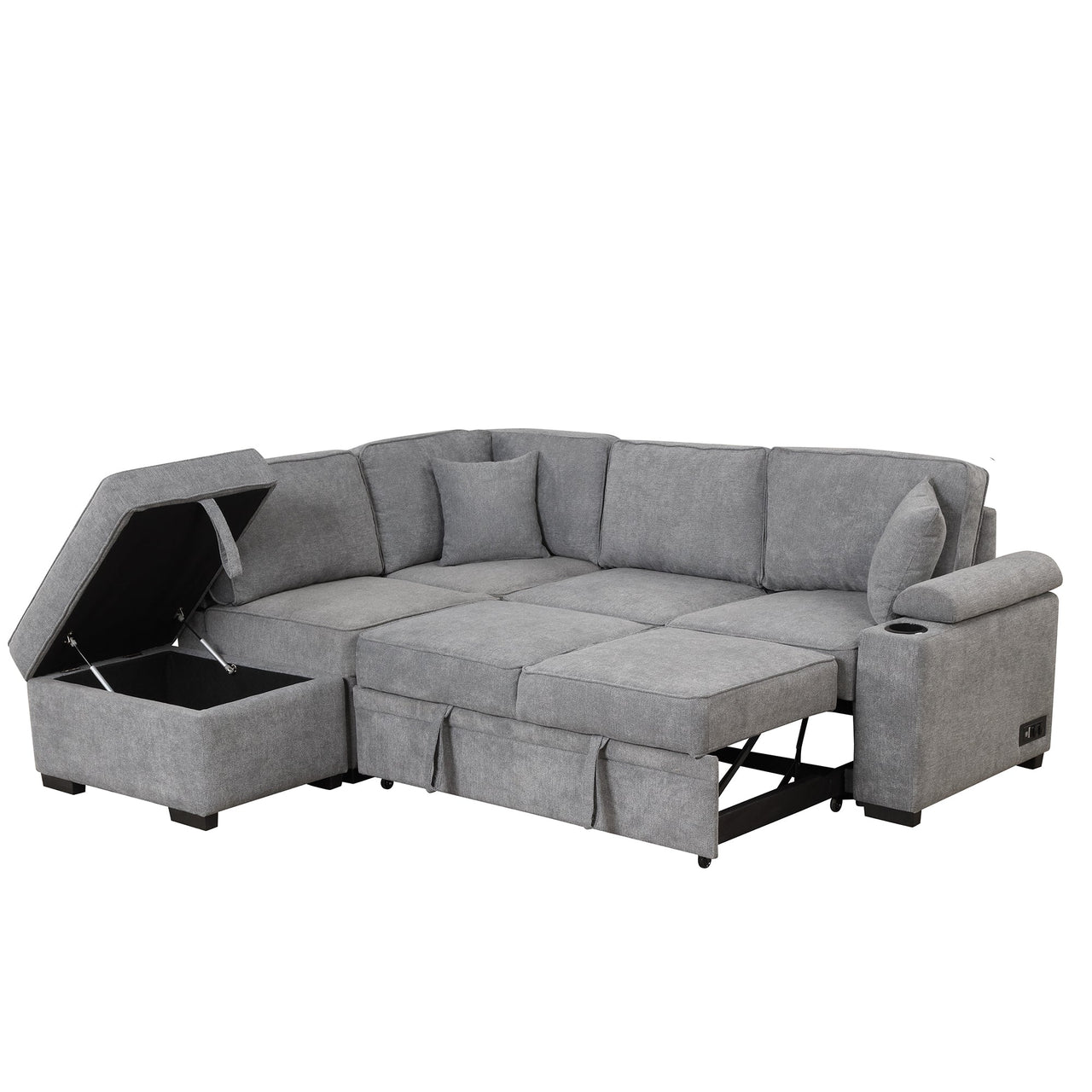 CYNTRA 85" Sectional Sofa