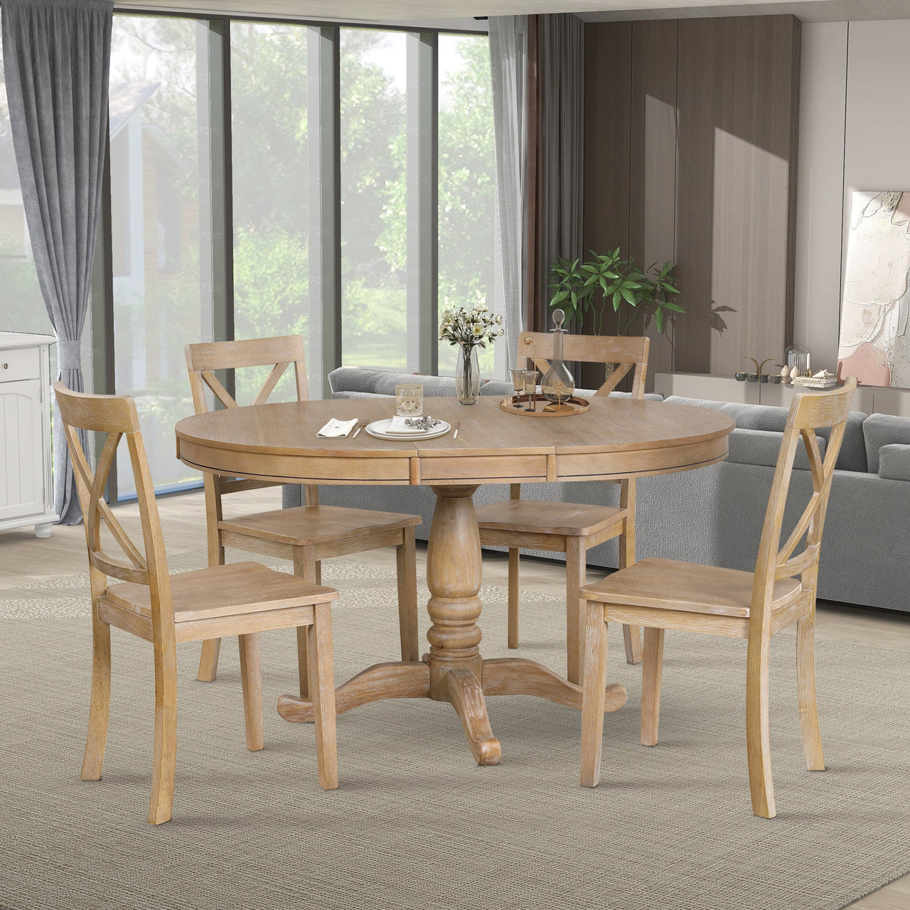 QUILVEX Dining Table Set