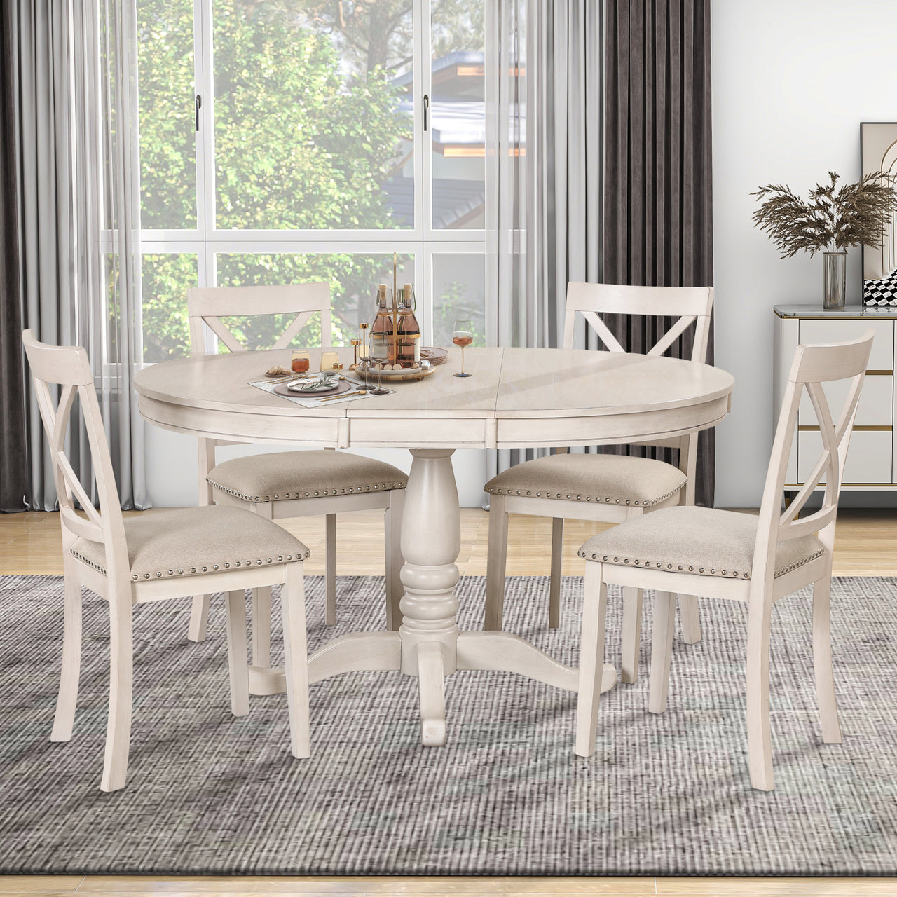 QUILVEX Dining Table Set