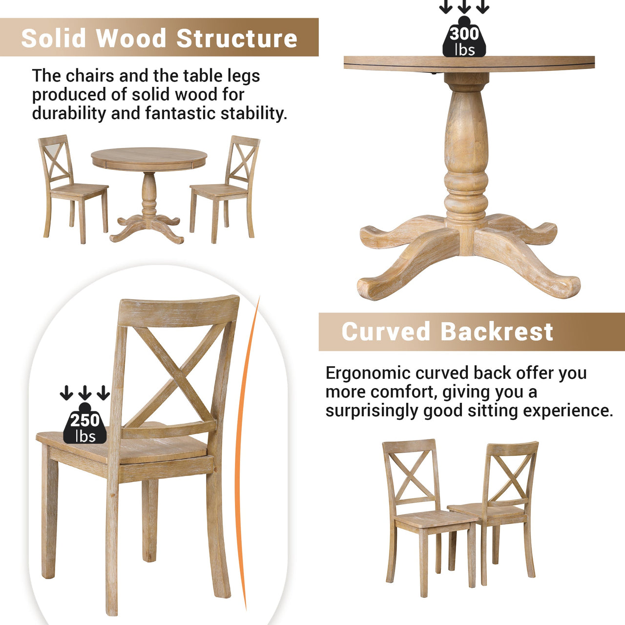 QUILVEX Dining Table Set