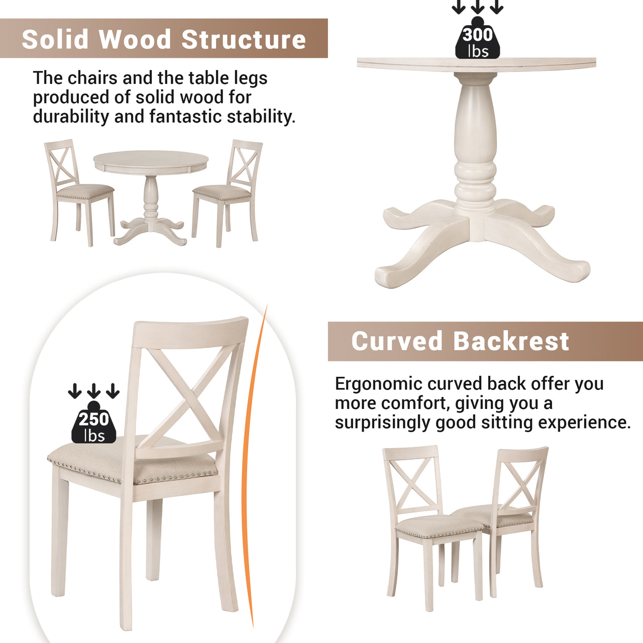 QUILVEX Dining Table Set