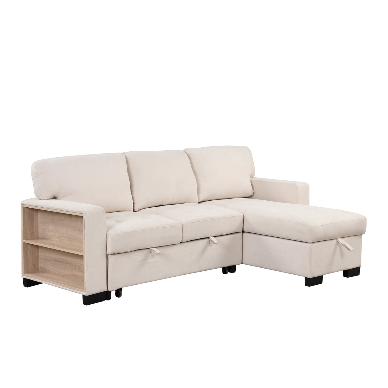 JOVIRAN 85" Sectional Sofa