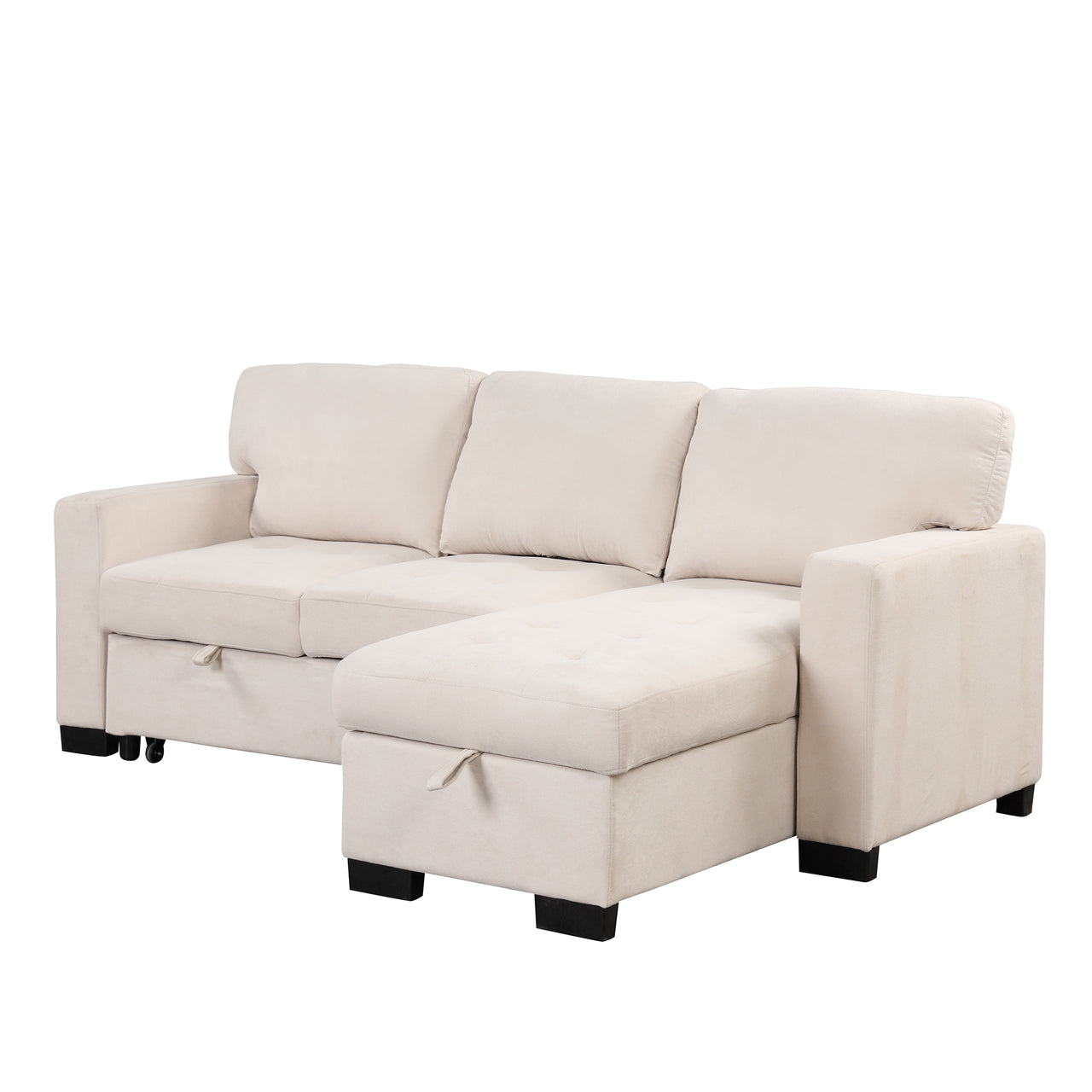 JOVIRAN 85" Sectional Sofa