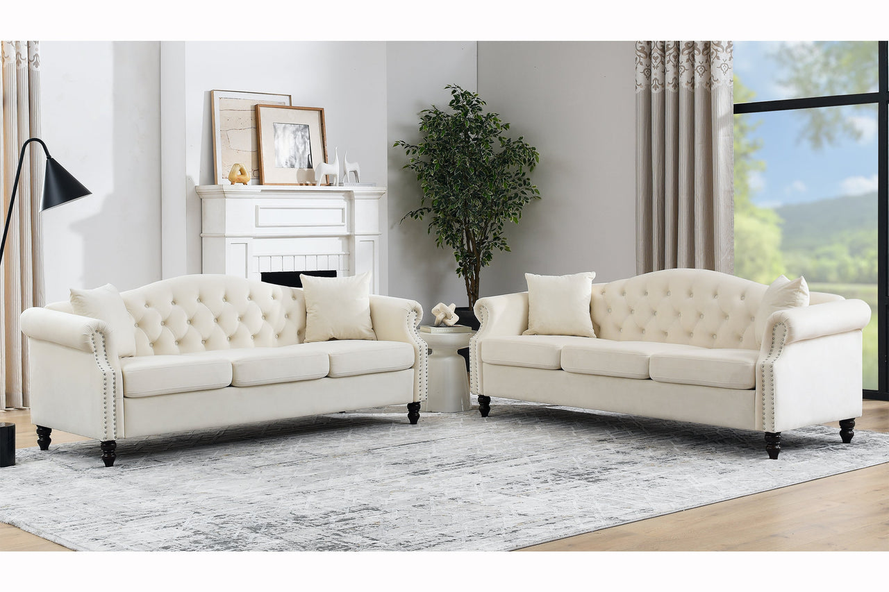 SYLVIE 80" Sofa Set Of 2