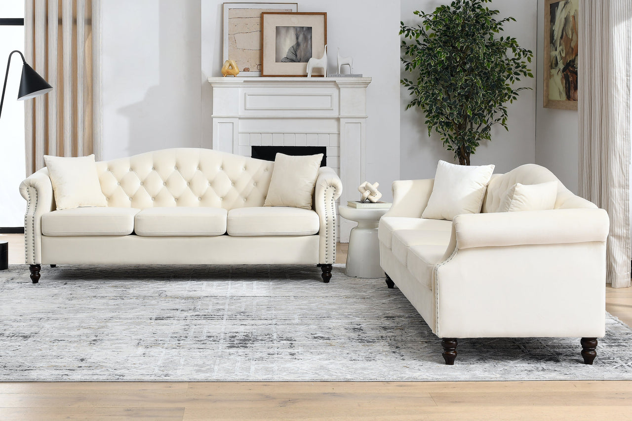 SYLVIE 80" Sofa Set Of 2