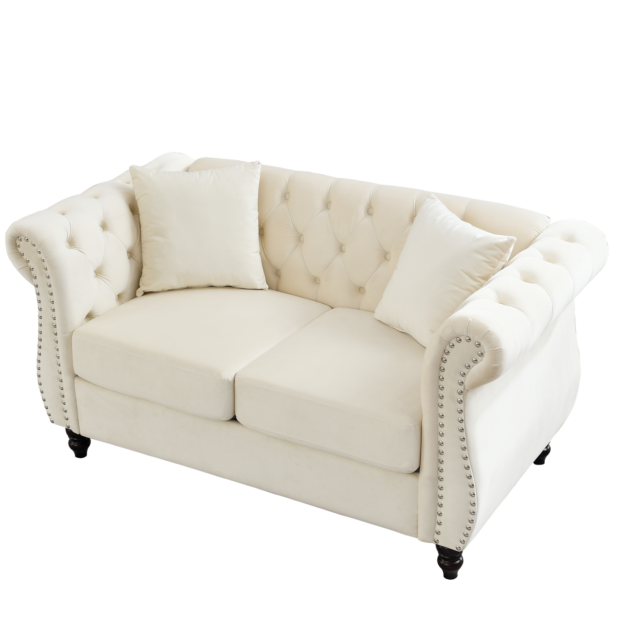 Sofá Chesterfield de 59" ROSALIND