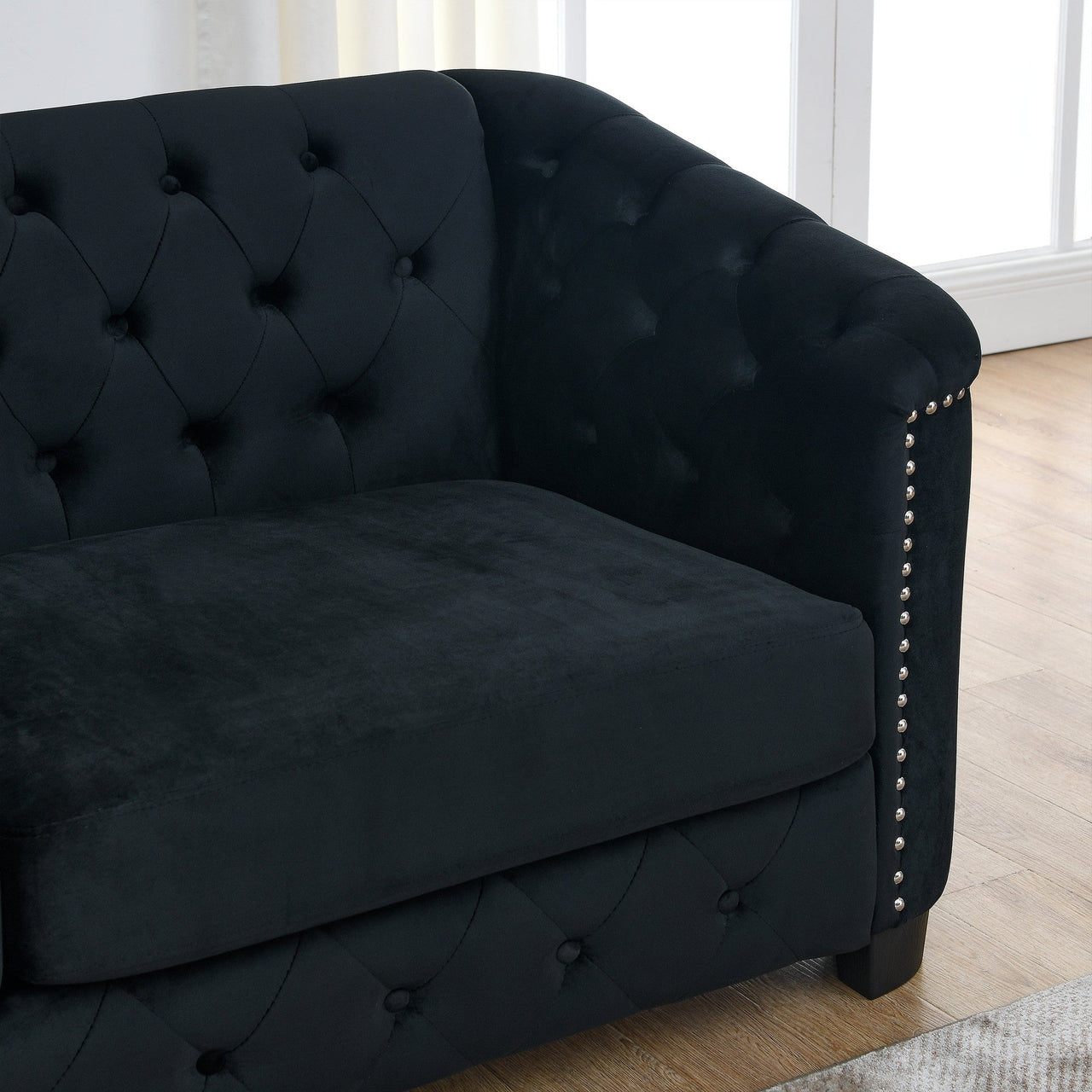 QUENTIN 3 Seater Chesterfield Sofa