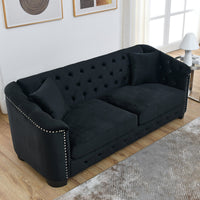 Thumbnail for QUENTIN 3 Seater Chesterfield Sofa