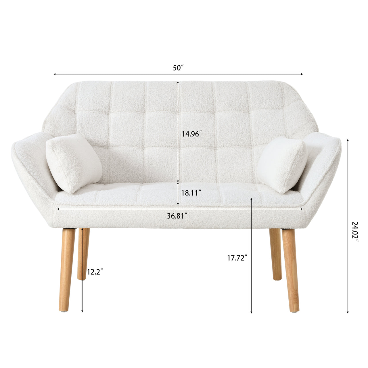 SKYLINE 50" Loveseat